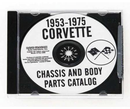 Corvette Factory Assembly Manual Sets, PDF CD-ROM, 1953-1982