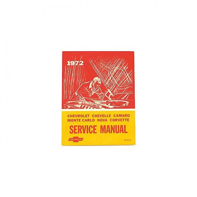 Corvette Service Manual, 1972