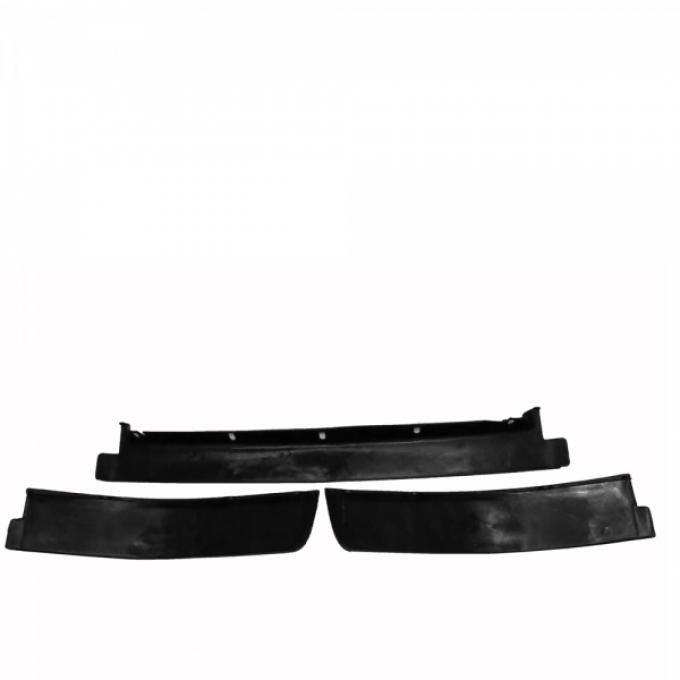 Corvette Front Spoiler, 3 Piece Kit, 1984-1990