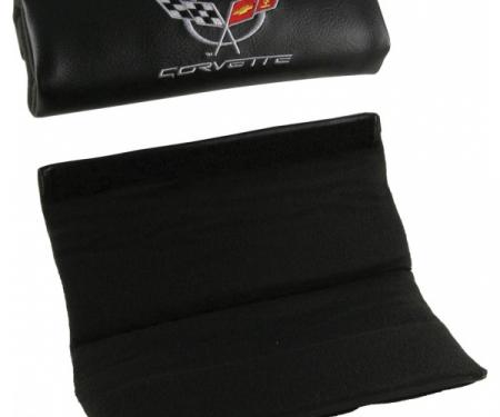 Seatbelt Solutions 1997-2004 Corvette Shoulder Belt Pads, With Logo SBPC5