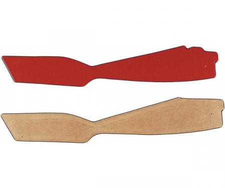 CA 1977 Chevrolet Corvette Shift Console Side Panels