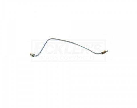 Corvette Rear Right Wheel Brake Lines, Stainless Steel, 1963-1964