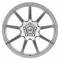 Corvette Wheel, Interlagos, 19x10.5'', Silver, One Piece Wheel, Rear Only, 1984-2017