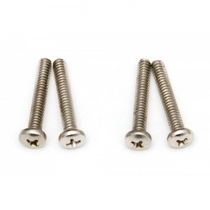 Corvette Door Pull Screw Set, 4 Piece, 1966-1967
