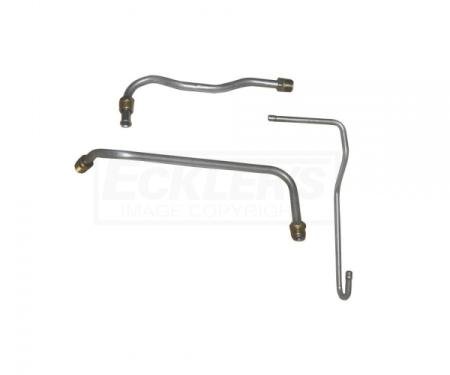 Corvette Fuel Pump Lines To Carburetor, 300 Or 350 HP, One Line, L-48 Or L-82 1970-1976