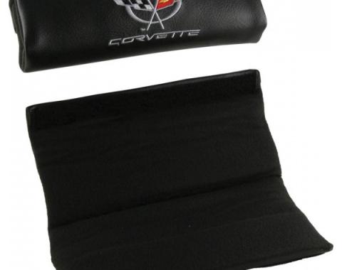 Seatbelt Solutions 1997-2004 Corvette Shoulder Belt Pads, With Logo SBPC5