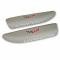 CA 2005-2013 Chevrolet Corvette Leather Armrest Pads with C6 Logo
