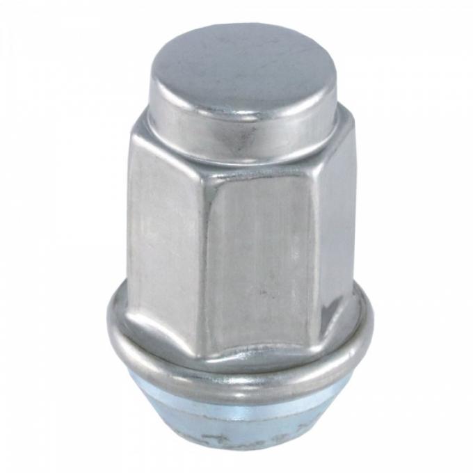 Corvette Wheel Lug Nut, Chrome, Upgrade, 2000-2013