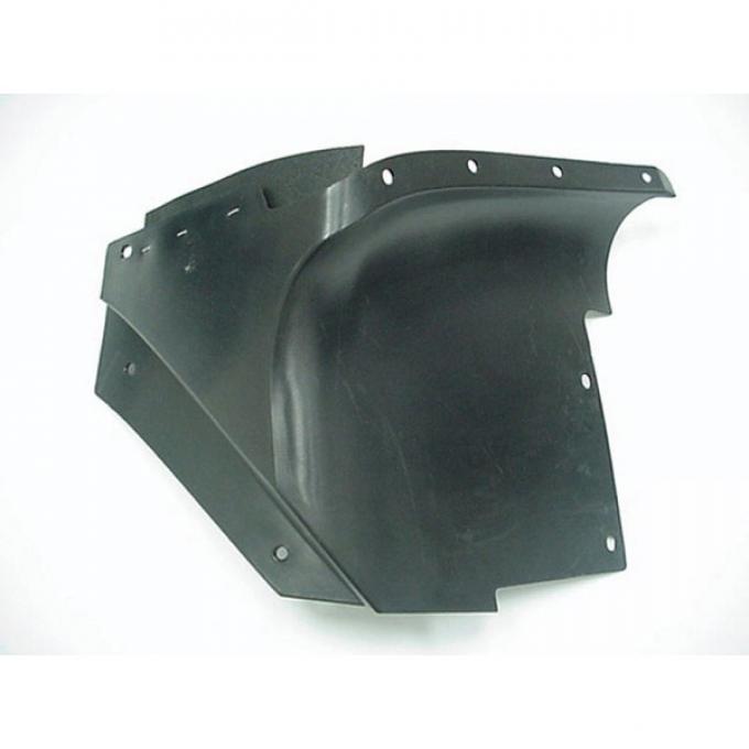 Corvette Inner Fender Skirt Extension, Rear, Right, Standard, 2005-2009