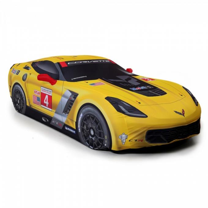 Corvette C7R Coupe Photographic Satin Stretch Car Cover, CoverKing, 2014-2017