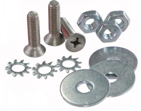 Redline Restomotive® 1963-1973 Chevrolet Corvette License Plate Light To Body Screws