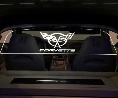 Corvette Coupe WINDRESTRICTOR®, Glow Plate, 1997-2004