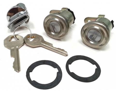 Max Performance Ignition & Door Lock Set, With Key & Pawls| PY216A Corvette 1965