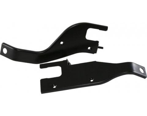 Corvette Upper Ignition Shield Supports, With Big Block, Left & Right, 1968-1974