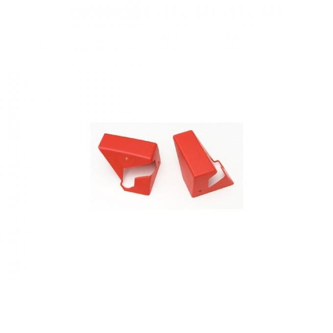 Corvette Roof Storage Mount Covers, Torch Red, 1993-1996
