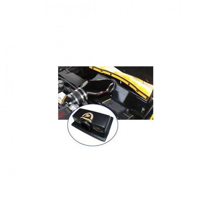 Corvette Cold Air System, BPP Vortex Rammer, With Black Cover, 2005-2007