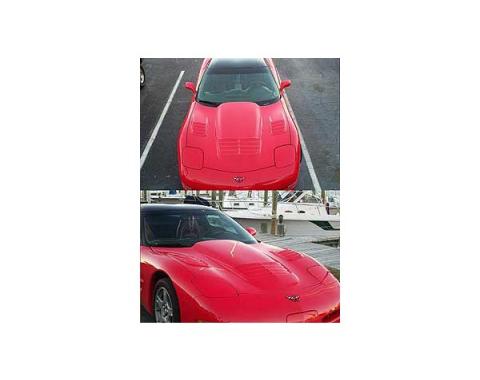 Premier Quality Products, Replica Hood, C5R| 41276Q Corvette 1997-2004