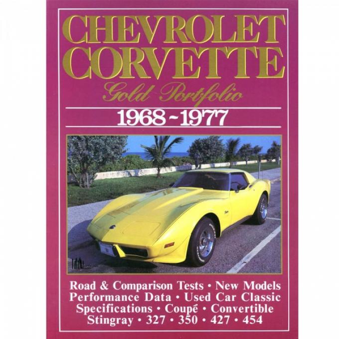 Corvette Stingray Gold Portfolio - 1968-1977
