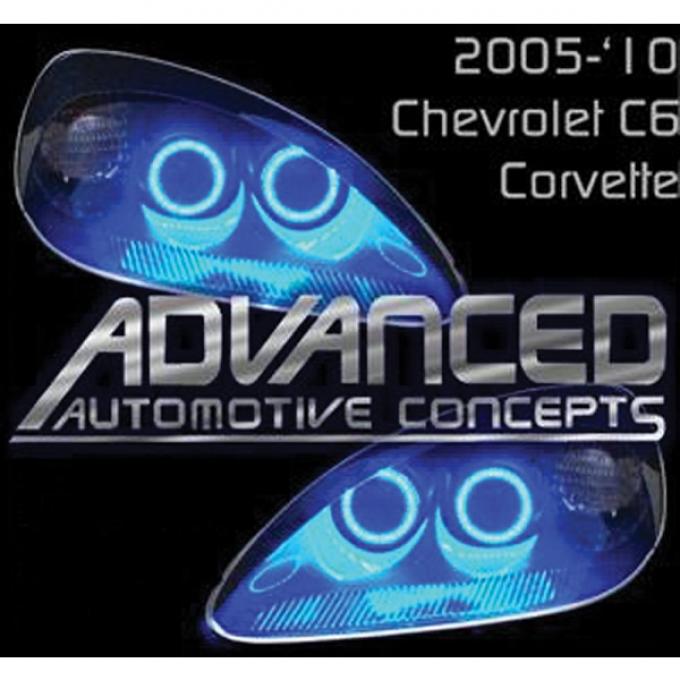 Corvette Headlight Halo Kit, SMD, 2005-2013