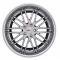 Corvette Wheel, Rear, Cray Hawk 18x10.5'' Chrome, 1984-2017