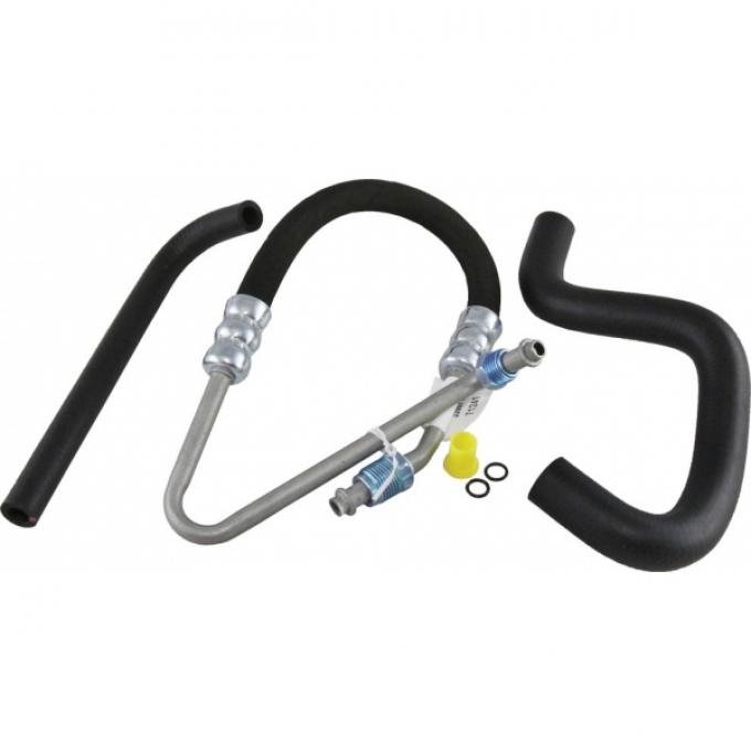 Redline Restomotive® 1985-1987 Chevrolet Corvette 3 Piece Power Steering Hose Kit