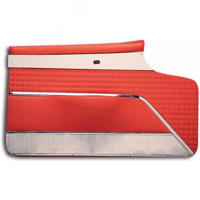 Corvette Door Panel Vinyl, 1956-1957