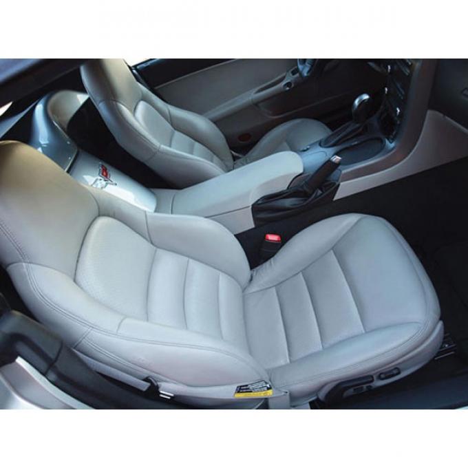 Corvette Seat Covers, Sport, 100% Leather, 2005-2011
