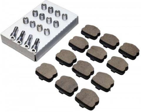 Van Steel Brake Set, Caliper Pad & Pin, Front| HB-Z06-8473 Corvette Z06, 2006-2013