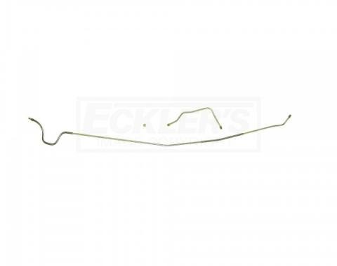 Fuel Tank To Pump Lines, Two Piece, One Union, Stainless Steel, 1958-1960