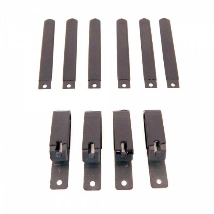 Corvette Vacuum Hose Clamp Set, Best Quality, 1975-1977