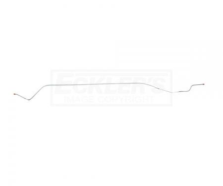 Corvette Front To Rear Brake Lines, Power Brakes, 3/16 Tubing, Stainless Steel, 1965