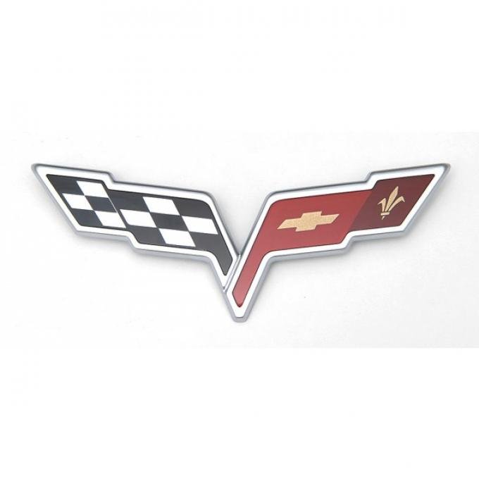 Corvette Waterfall Emblem, Convertible, 2005-2013