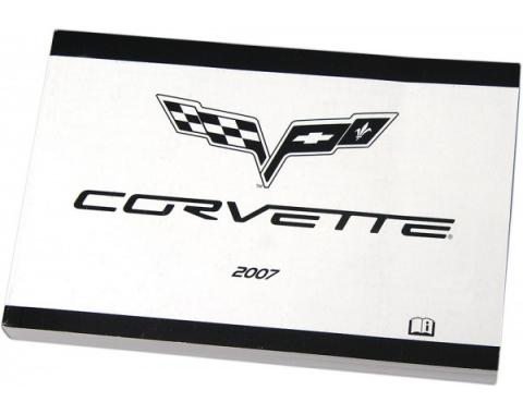 Corvette Owners Manual, 2007