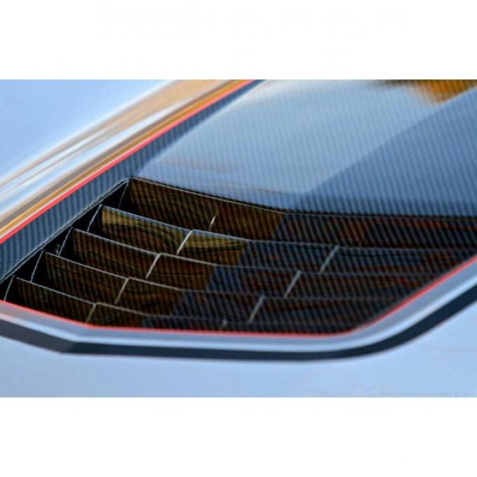 Corvette Concept7 Carbon Fiber Extractor Hood, 2014-2017