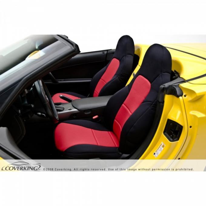 Corvette Coverking Neosupreme Seat Cover, With Power Passenger Seat With Side Airbag, 2005-2011