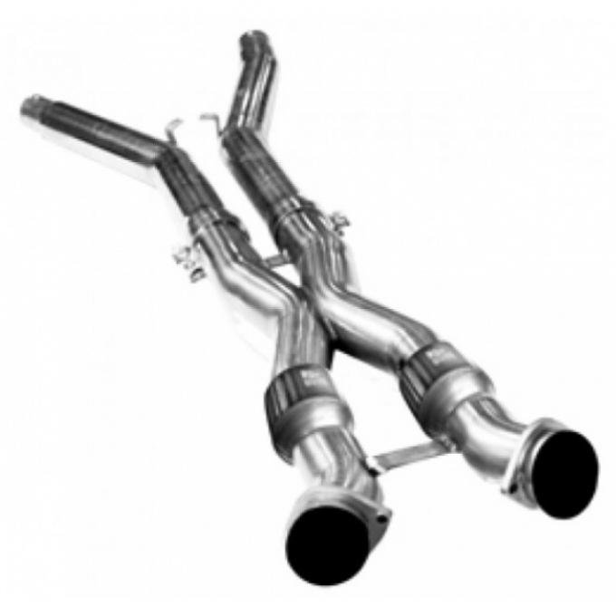 Corvette 3"xOEM Stainless Steel Race Catted X-Pipe, 2005-2008