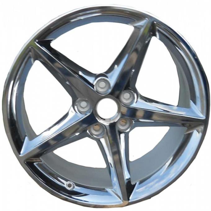 Corvette Grandsport OEM, QX3, Chrome 20" X 12" Wheel, 2005-2013