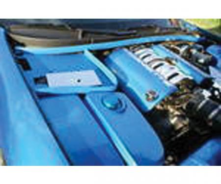 Corvette Weatherstrip Kit, Engine Compartment, Nassau Blue,1997-2004