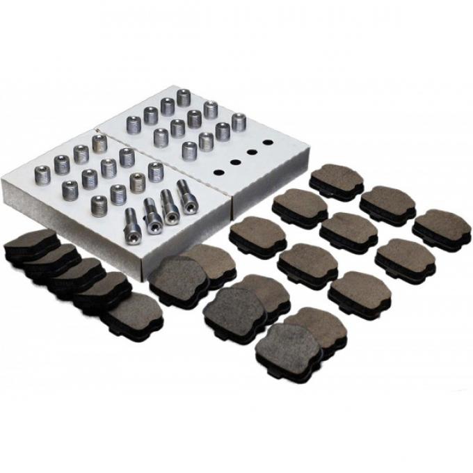 Van Steel Brake Set, Caliper Pad & Pin, Front/Rear| HB-Z06-8472 Corvette Z06 2006-2013