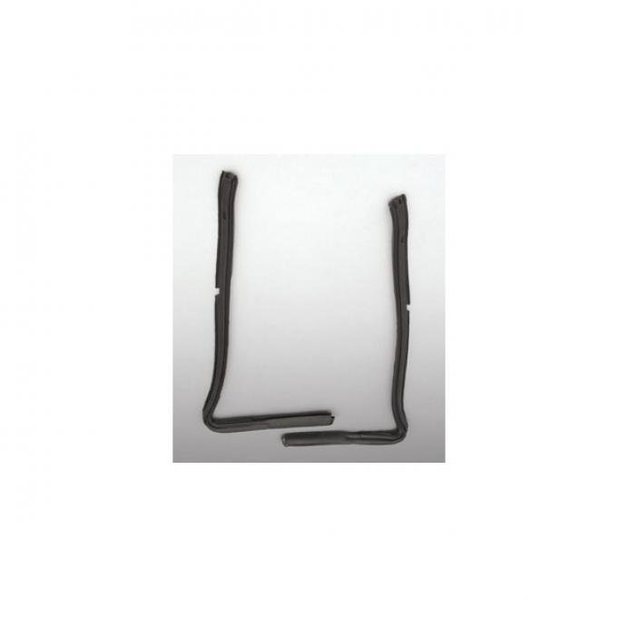 Corvette Weatherstrip, Coupe Door Vent Front, Right, USA, 1963-1967