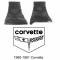 Legendary Auto Interiors Ltd Rubber Floor Mats, With C3 Logo| 25-13329 Corvette 1980-1981
