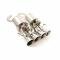 Corvette Exhaust System, With Quad Round Tips, Fusion, For Cars With NPP, B&B, 2008