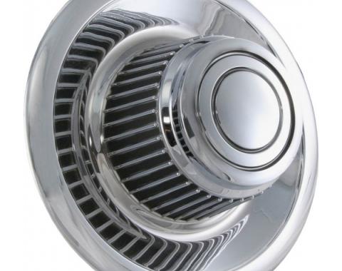 Corvette Rally Wheel Center Cap, Derby Style, 1963-1982