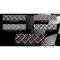 Corvette C6 Grand Sport Custom RaceMesh&reg; Front Lower 4-Chamber Valance Grille, 2010-2013