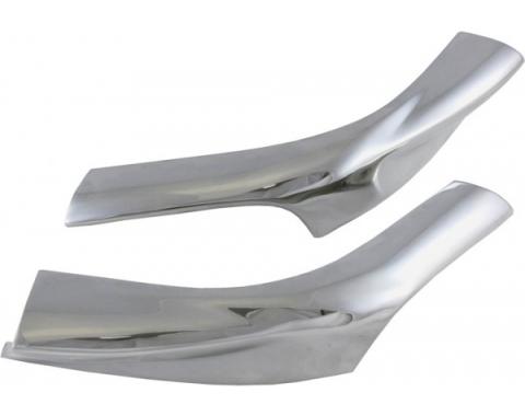 Corvette Lower Bumper Guards, Front, 1968-1969