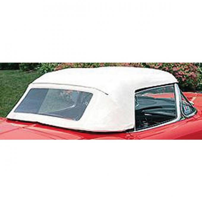 Corvette Convertible Top, Black, 1960