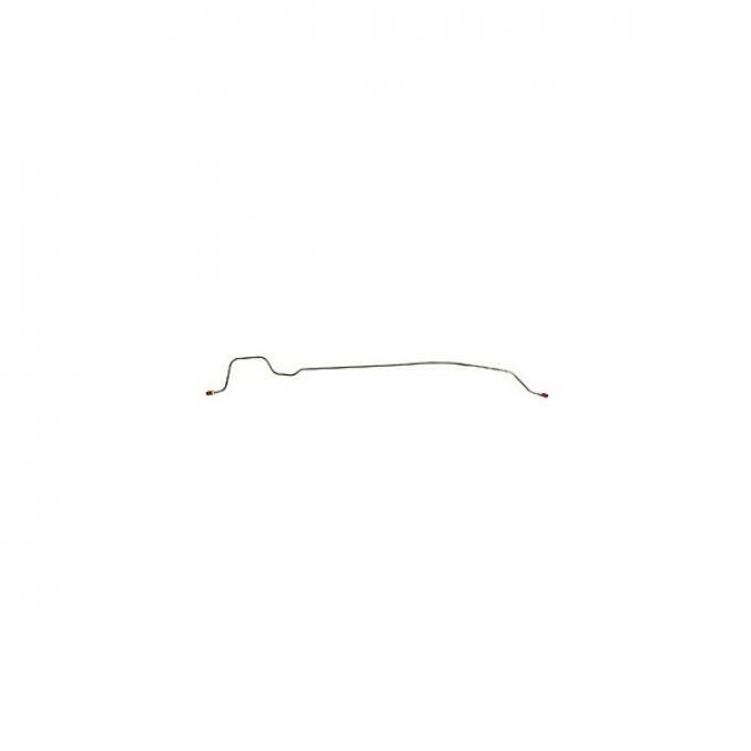 Corvette Brake Line, Rear Axle, Left, Steel, 1956-1962