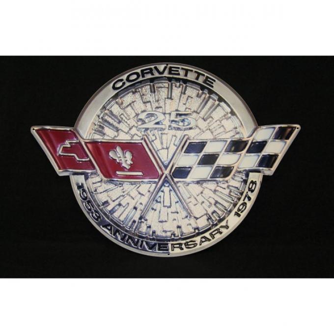 Corvette Metal Sign, 1978