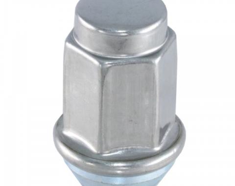 Corvette Wheel Lug Nut, Chrome, Upgrade, 2000-2013