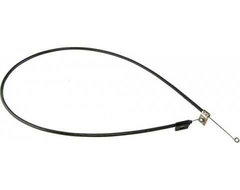 Corvette Temperature Control Cable, Without Air Conditioning, 1969-1979